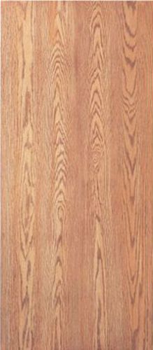 Flush solid core interior red oak stain grade wood doors 6&#039;8 tall x 1-3/4 thick for sale