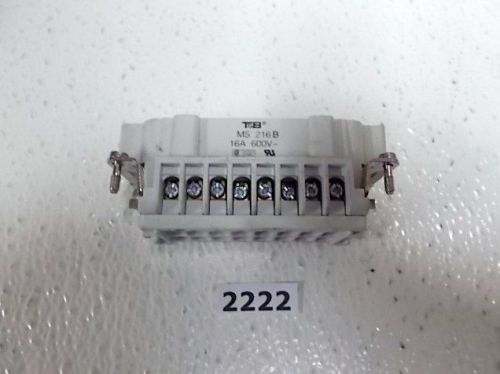 T &amp; B MS232B 16 Pin Connector