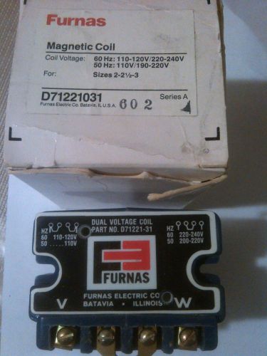 FURNAS ELECTRIC CO D71221031 magnetic Coil Series A