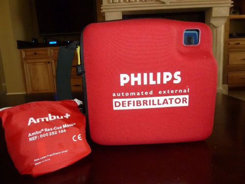 Philips Automated External AED-HeartStart FR2 with Case