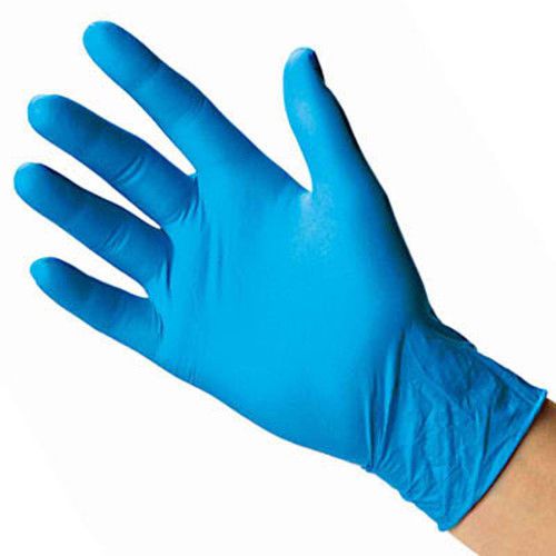 400+ Med Non Sterile Blue Nitrile Exam Gloves, Non latex, Powder Free Industrial