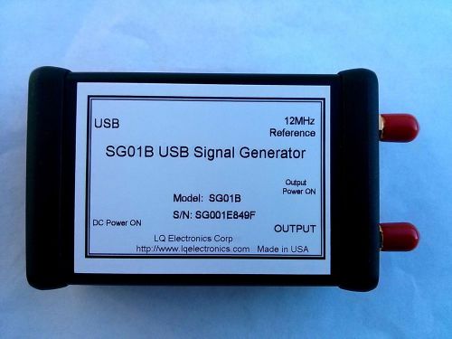 SG01B USB Signal Generator 40M~3200MHz         Powe Level: 7dBm/1dB step