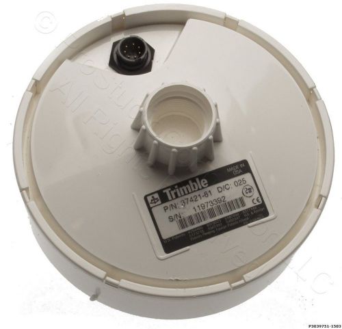 Trimble 37421-61 dome gps outdoor antenna ts2000 serial data 7-pin connector new for sale