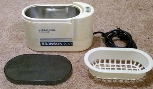 Branson 200 ultrasonic cleaner Free insured shipping, Make OFFER!