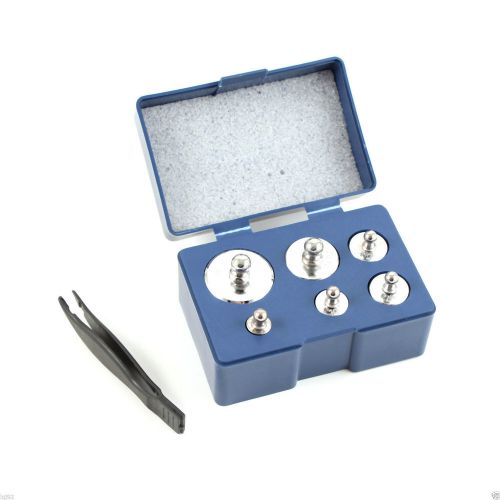 6pcs 205g calibration weight for digital jewellery scale for 200g 100g 50g 10g 5 for sale