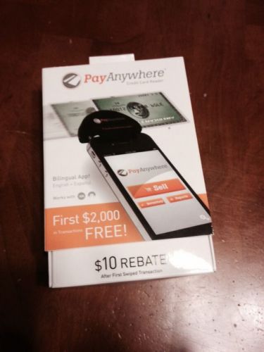 Pay Anywhere Credit Card Reader. New.