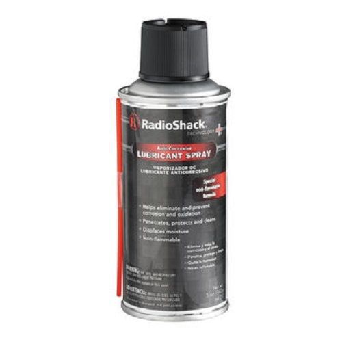 5 oz Anti-Corrosive Non-Flammable Lubricant Spray RadioShack 640-0057