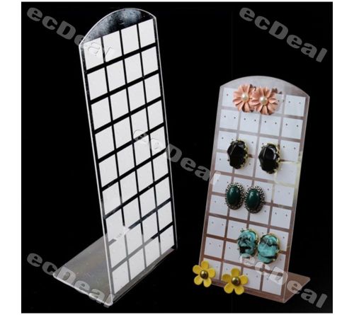 1 pc 36 Pair Jewelry Holder Organizer Earrings Display Stand White