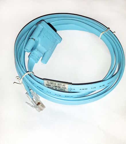 CISCO DB9 to RJ45 Management Console Rollover Cable PN 72-3383-01 REV. A0