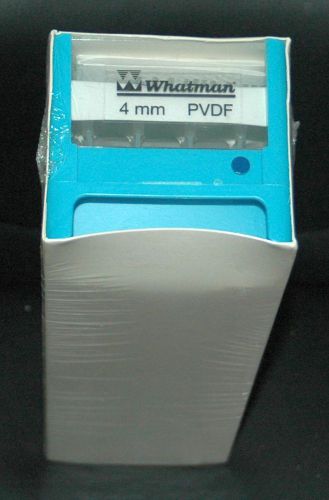 50 whatman 6777-0404 pvdf syringe filter nonsterile 0.45µm pore; 4mm w/tube tip for sale