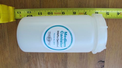 Therapak Medical Pharmaceutical Transport Travel Canister Container Bottle Med.
