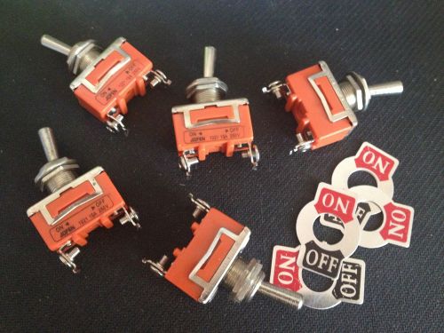 5pcs 15a 250v 2-pin toggle switch on-off for sale