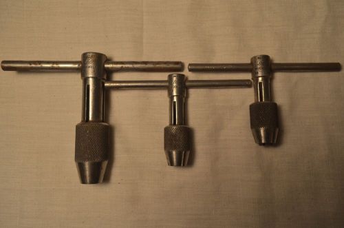 Set of 3 &#034;g d&#034; t handle tap handles no. 333 &amp; two no. 329 for sale