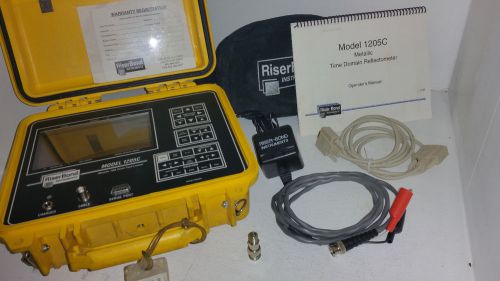 Riser bond 1205c metallic time domain reflectometer cable fault locator tdr for sale