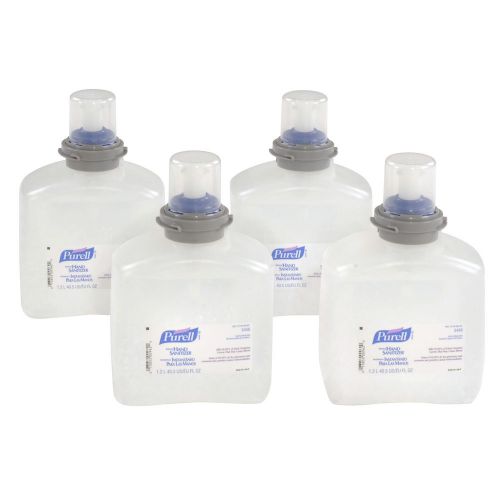 4 Refills/Case! Purell Instant Hand Sanitizer Refill 5456-04 13G698 2720