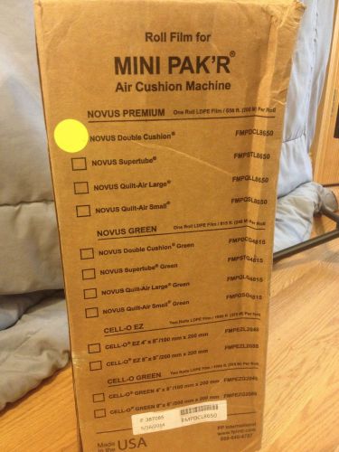 Mini pak&#039;r roll film, novus double cushion (fmpdcl8650) for sale