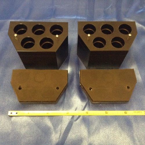 Two adapter sets for qiagen tissuelyser retsch mm400 mixer mill+free ship! for sale