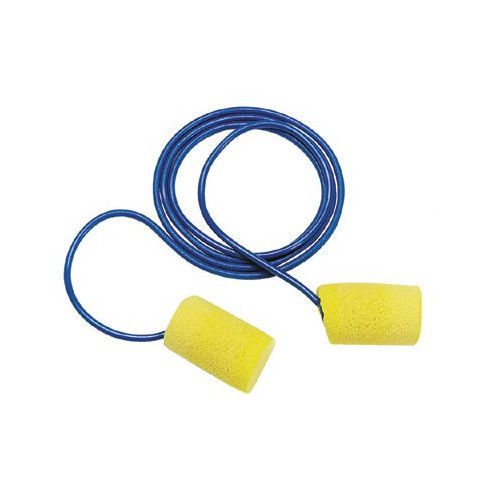 E-A-R® Classic® Foam Earplugs - classic plus metal detectable w/cord poly bag