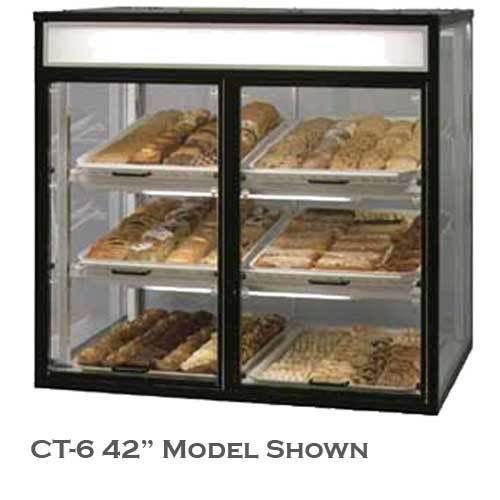 Federal ct-12 bakery display case, non-refrigerated, countertop, self serve, 80&#034; for sale