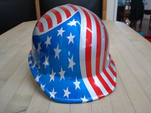 Jackson Stars &amp; Stripes USA Flag Hardhat Hard Hat OSHA