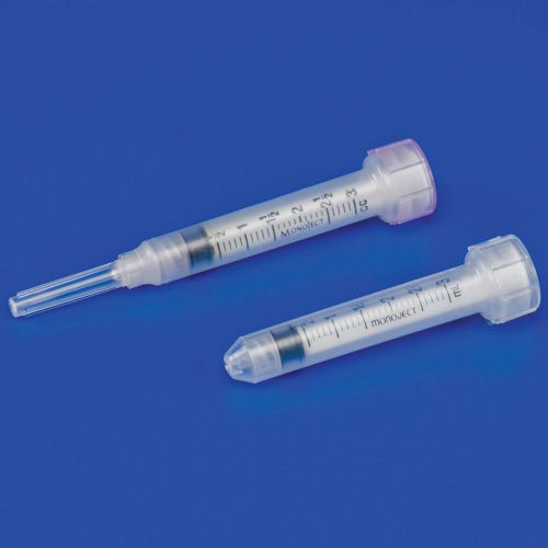 Monoject General Purpose Syringe, 3 mL Luer Lock Tip, 100/BX, C-8881513934
