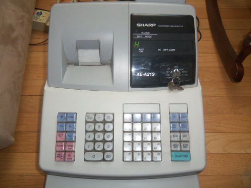 Sharp XE-A21S Electronic Print Cash Register
