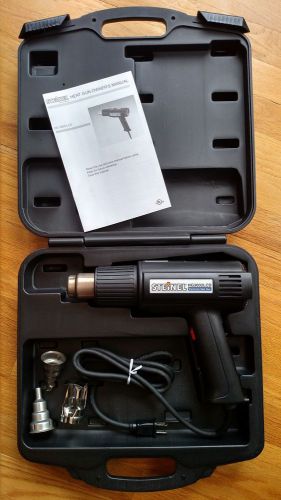 Steinel HG3002 LCD Heat Gun and STEINEL CASE w/ 3 attachments!  Brand New!!!