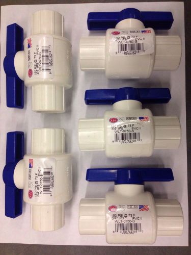 King brother shut off valve 3/4&#034; 150 psi lot of 5 for sale