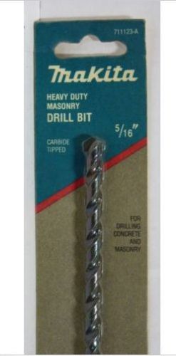 Makita Carbide Tipped Drill Bit 5/16&#034; Masonry  Part No. 711123-A