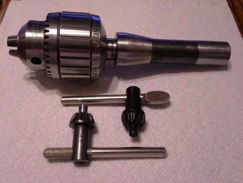 Jacobs 14N Ball Bearing Super Drill Chuck Size 0-1/2&#034;,0-13MM With R8 Shank