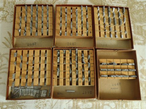 HUGE LOT OF FOIL STAMPING  Some DURA CAST TYPE FRANKLIN 8 SETS