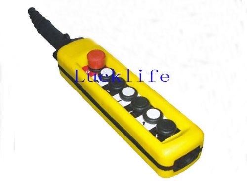 Pendant control station crane 6 pushbutton switch emergency stop cob xac-a6913 h for sale
