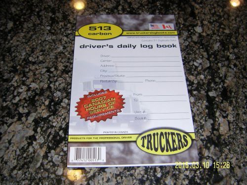 Truckers Model 513 Drivers Daily Log Books 40 Logbooks