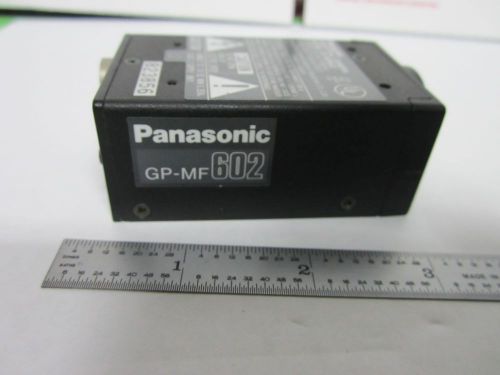 Microscope part c mount panasonic camera gp-mf602 optics as is bin#q3-34 for sale