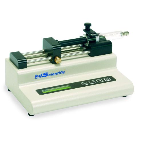 Kd scientific model 100 microprocessor controlled single syringe pump for sale