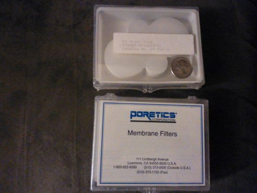 100 pack of 25 mm ptce membrane filters,0.6 micron autoclaveable,09-732-21,11040 for sale