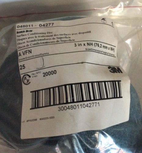 3M Scotch Brite Surface Conditioning Disc 3in (76.2mm) 25 count