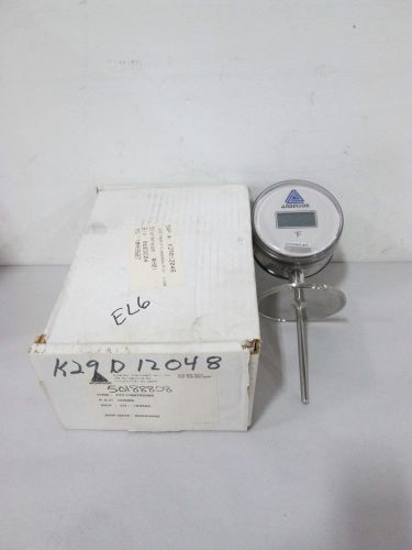 NEW ANDERSON FFF1100705300 STAINLESS 3IN TRI-CLAMP TEMPERATURE GAUGE D377907