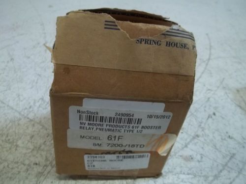 MOORE 61F BOOSTER RELAY 3-15 PSI *NEW IN BOX*