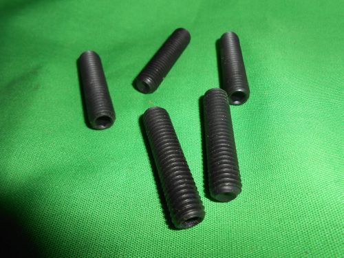 Lot of 5  m8 x 35 mm metric  cup point socket set screws usa for sale