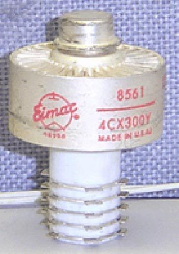 Eimac 4CX300Y/8561 400W Compact Power Tube 110 MHz