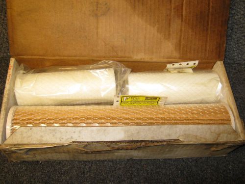 Finite filters 3 micron interceptor 2- 6c15-06d &amp; 1 3pu20-130 nos new air gas for sale