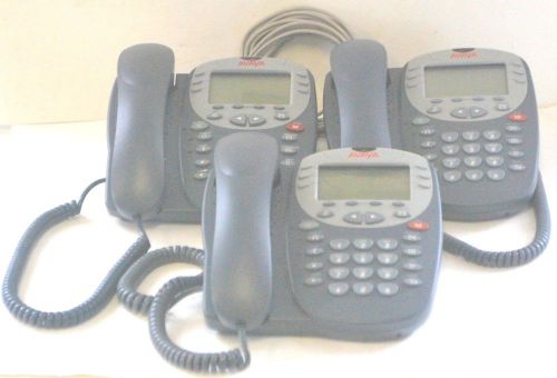 LOT OF 3 AVAYA 5410 DIGITAL TELEPHONE (TESTED &amp; WORKING)