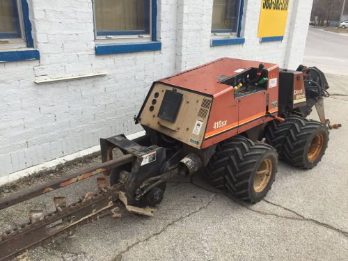 Ditch witch 410sx; trencher plow roto winch for sale