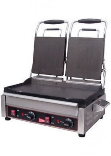 Commercial panini sandwich grill double flat cecilware sg2lf new and sealed for sale