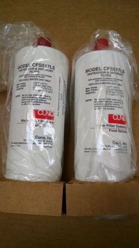 3m cuno cfs517ls 5558401 water filter cartridge with scale inhibitor new for sale