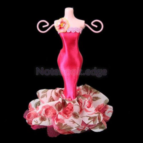 Boho Evening Dress Mannequin Chinese Robes Jewelry Earring Display Holder Stand