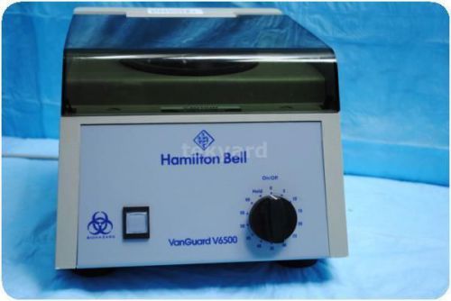 HAMILTON BELL VANGUARD 6500 (V6500) TABLE TOP CENTRIFUGE !