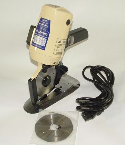 4&#034; (100 mm) Electric Rotary Cutter Machine heavy fabric leather industrial