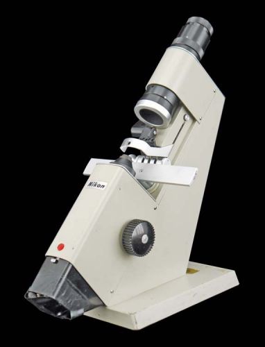 Vintage nikon ophthalmic optometry lensometer adjustable lensmeter no bulb parts for sale
